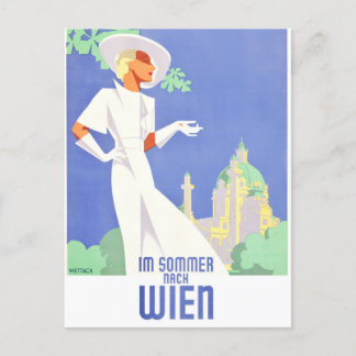 Cartão Postal Viena no Verão