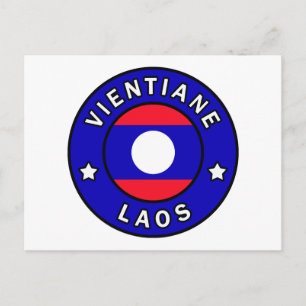 Cartão Postal Vientiane Laos