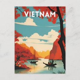 Cartão Postal Vietnam Vintage