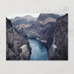 Cartão Postal View from Hoover Dam, Nevada/Arizona, EUA