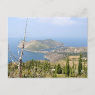 Cartão Postal View of Assos (Kefalonia)