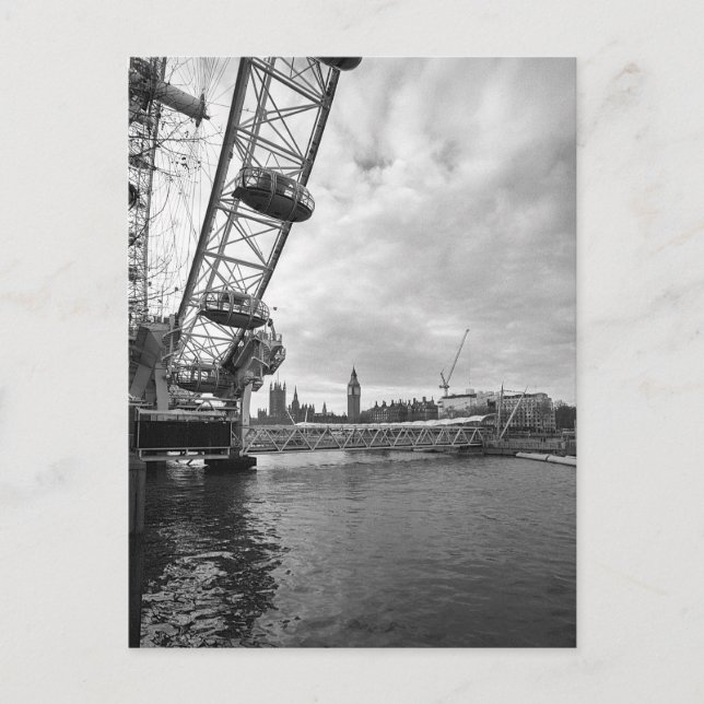 Cartão Postal View of London, London UK Postcard (Frente)