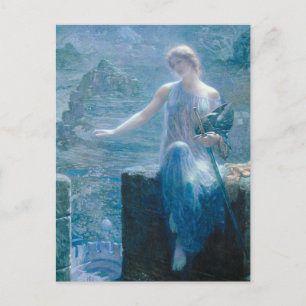Cartão Postal Vigilância da Valquíria Edward Robert Hughes