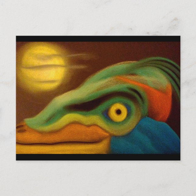 Cartão Postal Vigilância de aves (Frente)