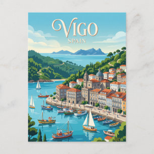 Cartão Postal Vigo, Espanha
