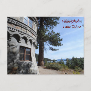 Cartão Postal Vikingsholm - Lago Tahoe
