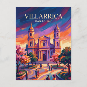 Cartão Postal Villarrica del Espíritu Santo Paraguai