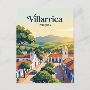 Cartão Postal Villarrica, Guairá Paraguai