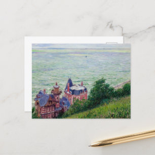 Cartão Postal Villas em Trouville por Gustave Caillebotte