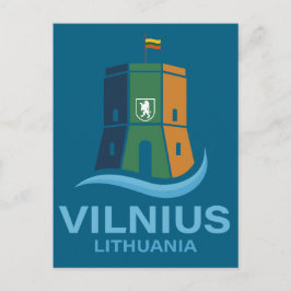 Cartão Postal Vilnius Lithuania