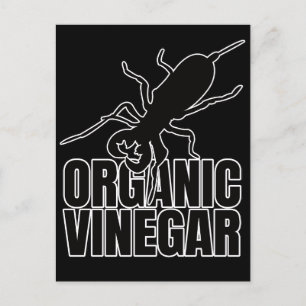 Cartão Postal Vinagres Escorpião de Vinho - Entomologia