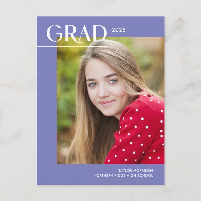 Cartão Postal Vincária 2025 Graduado 1- Festa de Formatura Foto (Frente)