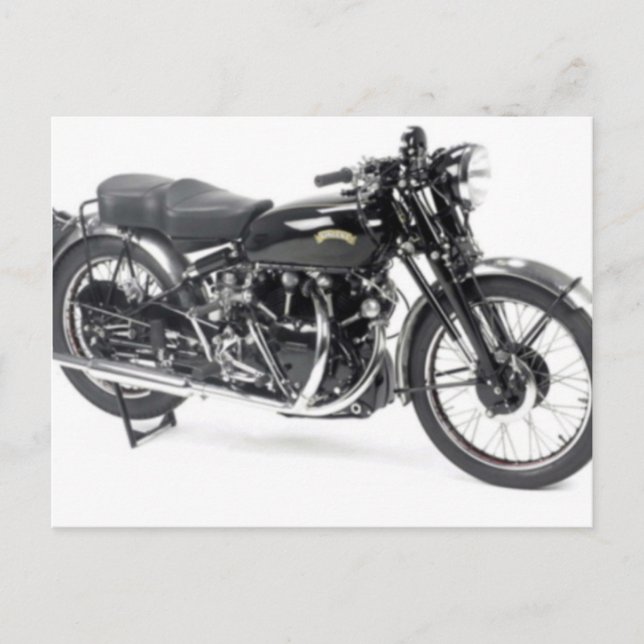 CARTÃO POSTAL VINCENT BLACK SHADOW (Frente)