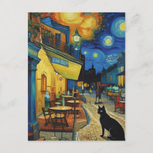 Cartão Postal Vincent Cat Gogh