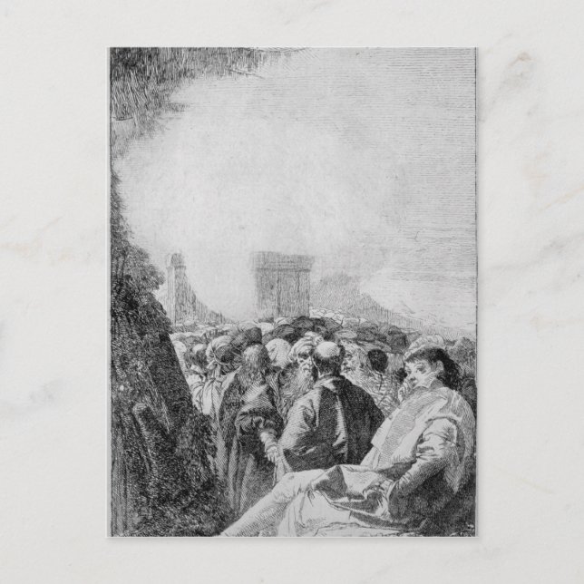 Cartão Postal Vincent Ferrer, 1750-80 (Frente)