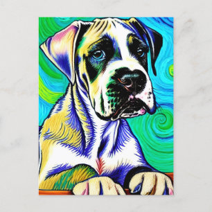 Cartão Postal Vincent Van Dog