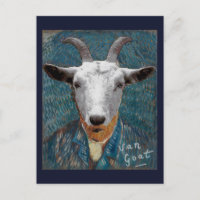 Vincent Van Goat Animal Painter