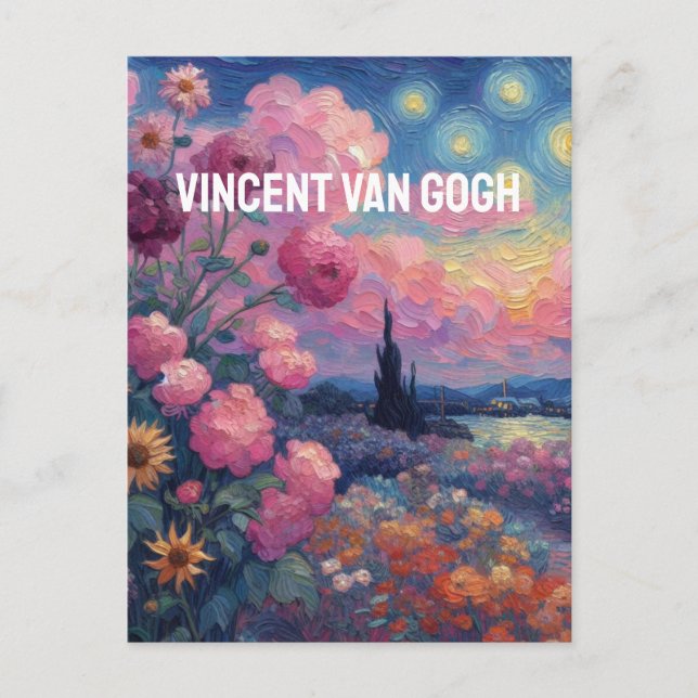 Cartão Postal vincent van gogh (Frente)