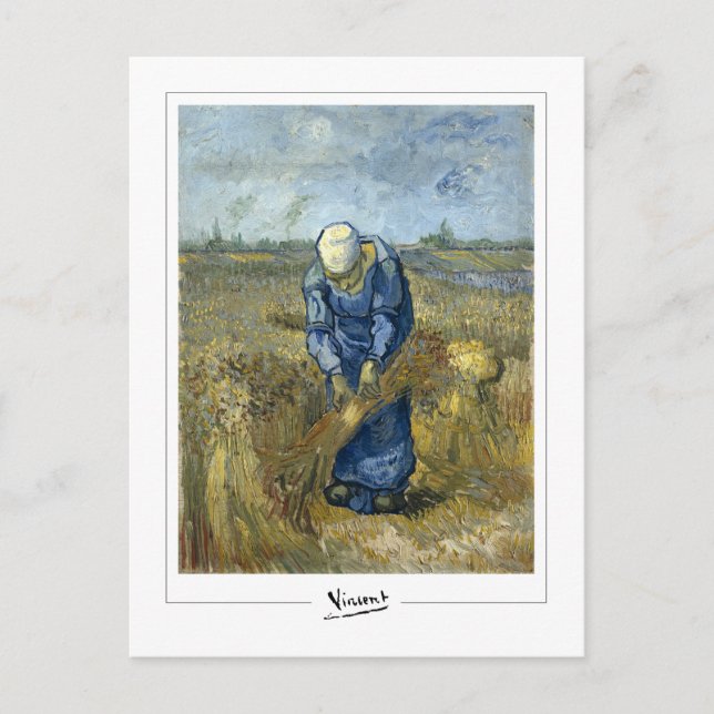 Cartão Postal Vincent Van Gogh #50-3 - Belas Artes (Frente)