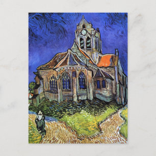 Cartão Postal Vincent Van Gogh - A Igreja em Auvers