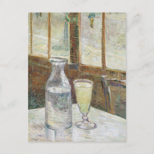 Cartão Postal Vincent van Gogh Absinthe, famoso quadro