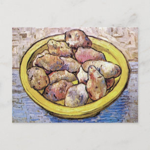 Cartão Postal Vincent Van Gogh - Ainda Vida Batatas De Bela Arte