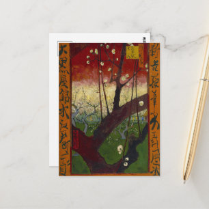 Cartão Postal Vincent Van Gogh - Ameixeira em Flor