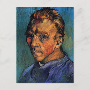 Cartão Postal Vincent van Gogh autorretrato sem barba