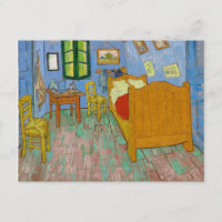 Vincent Van Gogh Bedroom. Impressionismo arte de s