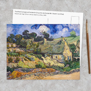 Cartão Postal Vincent Van Gogh - Cabanas de Cordeville