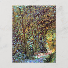 Cartão Postal Vincent Van Gogh - Caminho no Bosque Arte Fina