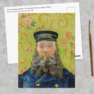 Cartão Postal Vincent Van Gogh - Carteiro Joseph Roulin
