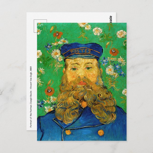 Cartão Postal Vincent Van Gogh - Carteiro Joseph Roulin (Frente/Verso)