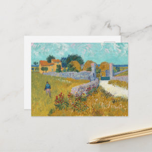 Cartão Postal Vincent Van Gogh, Casa de Campo na Provença
