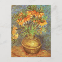 Vincent van Gogh - Fritilárias em um Vaso de Cobre