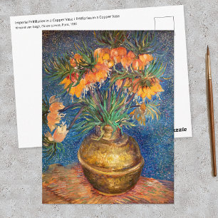 Cartão Postal Vincent van Gogh - Fritilárias Imperiais