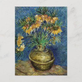 Cartão Postal Vincent van Gogh Imperial Fritillaries Painting