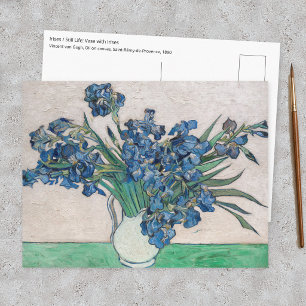 Cartão Postal Vincent van Gogh - Íris