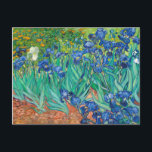 Cartão Postal Vincent Van Gogh Irises Floral Vintage Fine Art<br><div class="desc">Vincent Van Gogh Irises Floral Vintage Fine Art Cartão postal</div>