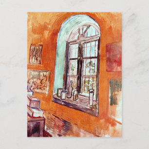 Cartão Postal Vincent Van Gogh - Janela do Estúdio de Vincent