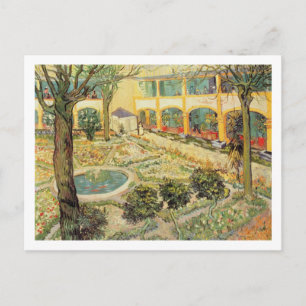 Cartão Postal Vincent van Gogh   Jardim de Asilo em Arles
