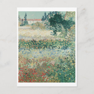 Cartão Postal Vincent van Gogh Jardim em Bloom, Arles, 1888