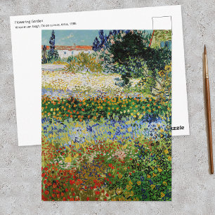 Cartão Postal Vincent van Gogh - Jardim Florido