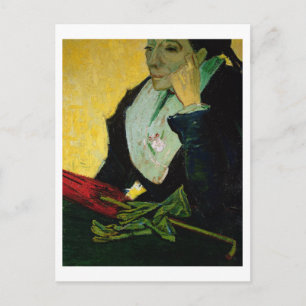 Cartão Postal Vincent van Gogh L'Arlesienne, pormenor, 1888