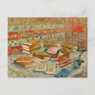 Cartão Postal Vincent van Gogh   Livros Amarelos, 1887