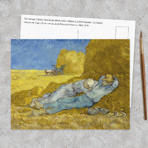 Cartão Postal Vincent Van Gogh - Meio-dia, Descanso do trabalho