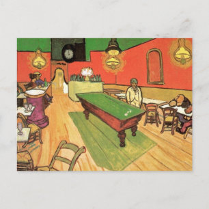 Cartão Postal Vincent Van Gogh - O Café Noturno em Arles