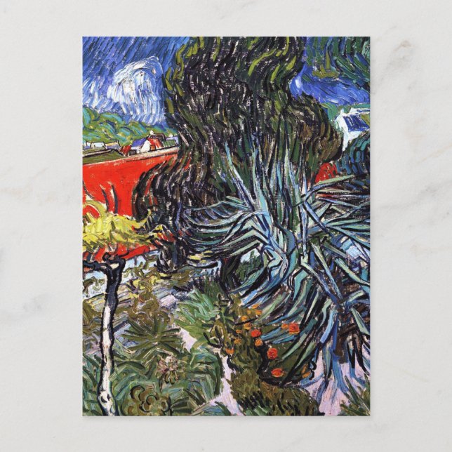 Cartão Postal Vincent Van Gogh - O Jardim do Doutor Gachet em Au (Frente)