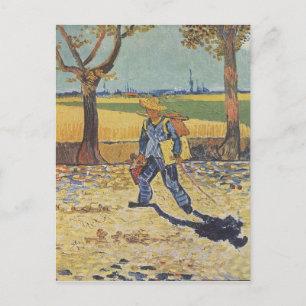 Cartão Postal Vincent Van Gogh - O Pintor a caminho do trabalho