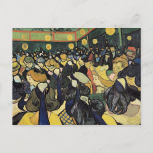 Cartão Postal Vincent van Gogh   O Salão de Dança em Arles, 1888
